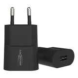 Ansmann telefonopladerblok USB-A sort | 4 stk