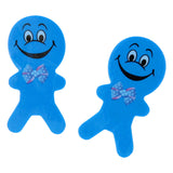 Duckiez viskelæder - smiley ansigt, 2 stk.