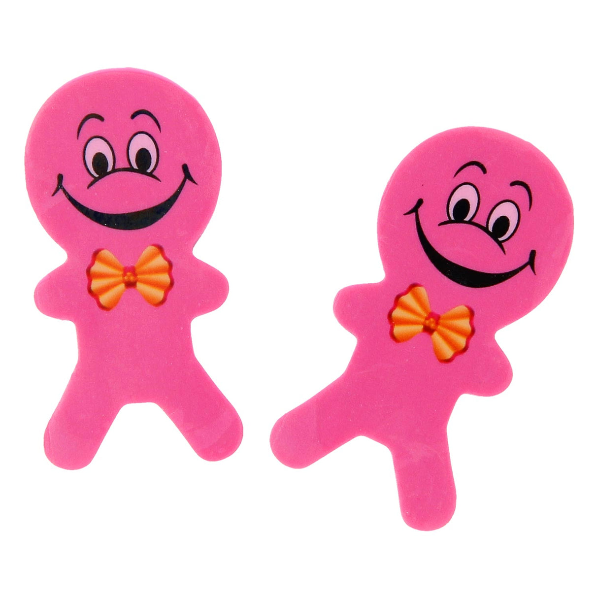 Duckiez viskelæder - smiley ansigt, 2 stk.