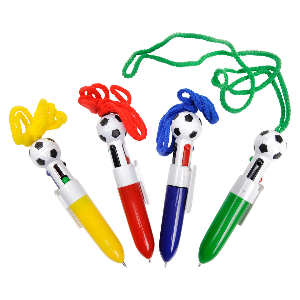 Duckiez flerfarvet pen - fodbold