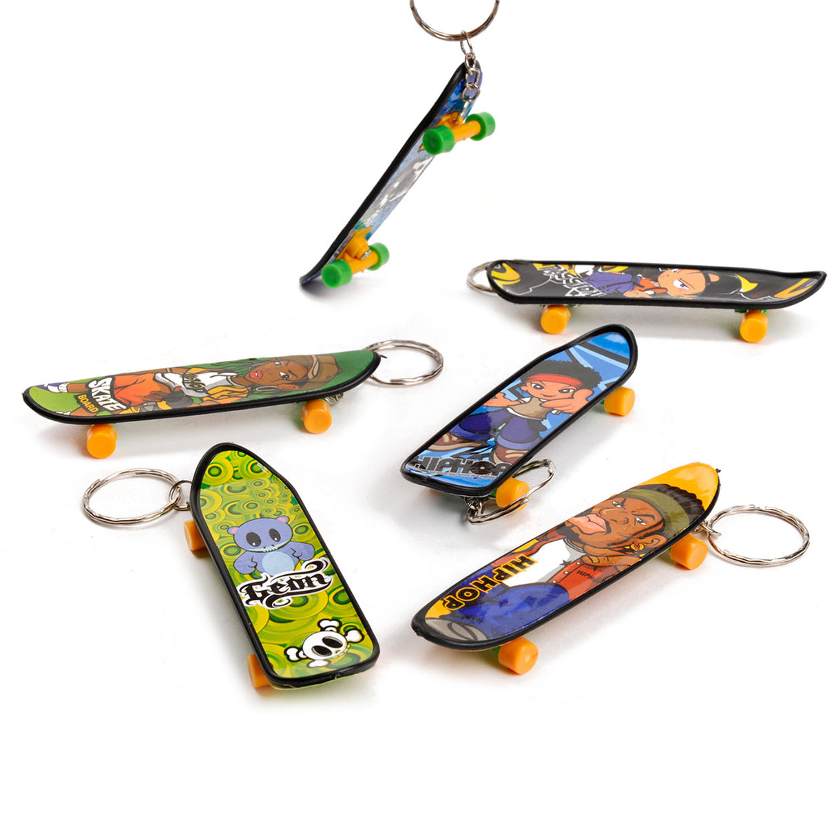 Duckiez skateboard med nøglering