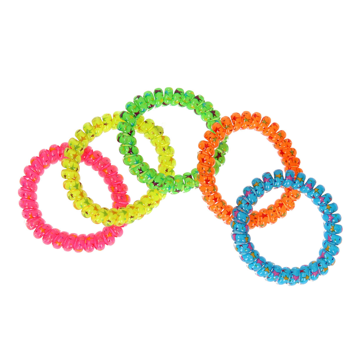 Duckiez armbånd neon med stjerner