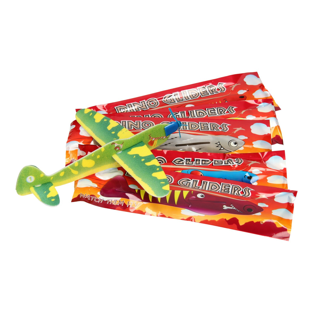 Duckiez skum flyvemaskine dino