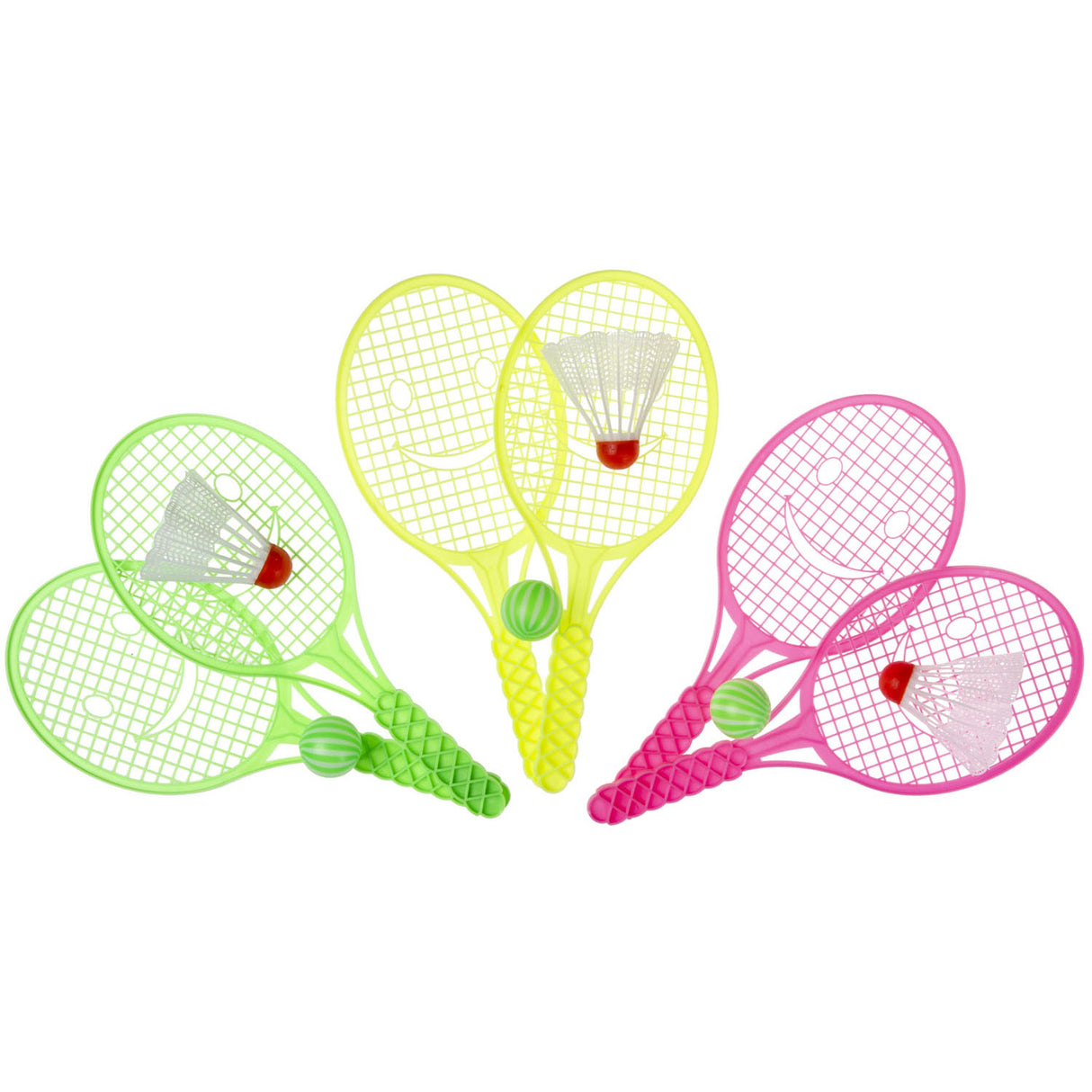 Duckiez tennissæt med bold og shuttle