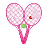 Duckiez tennissæt med bold og shuttle
