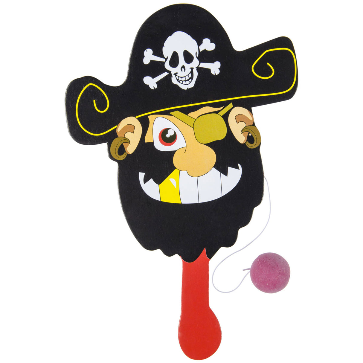 Duckiez ketcher med bold på snor pirat