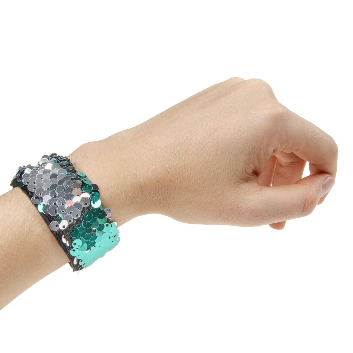Duckiez slap armbånd med pailletter