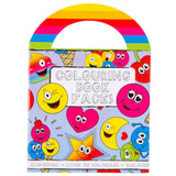 Duckiez malebog med smiley-klistermærker