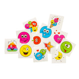 Duckiez tatoverer ansigter, 12 stk.