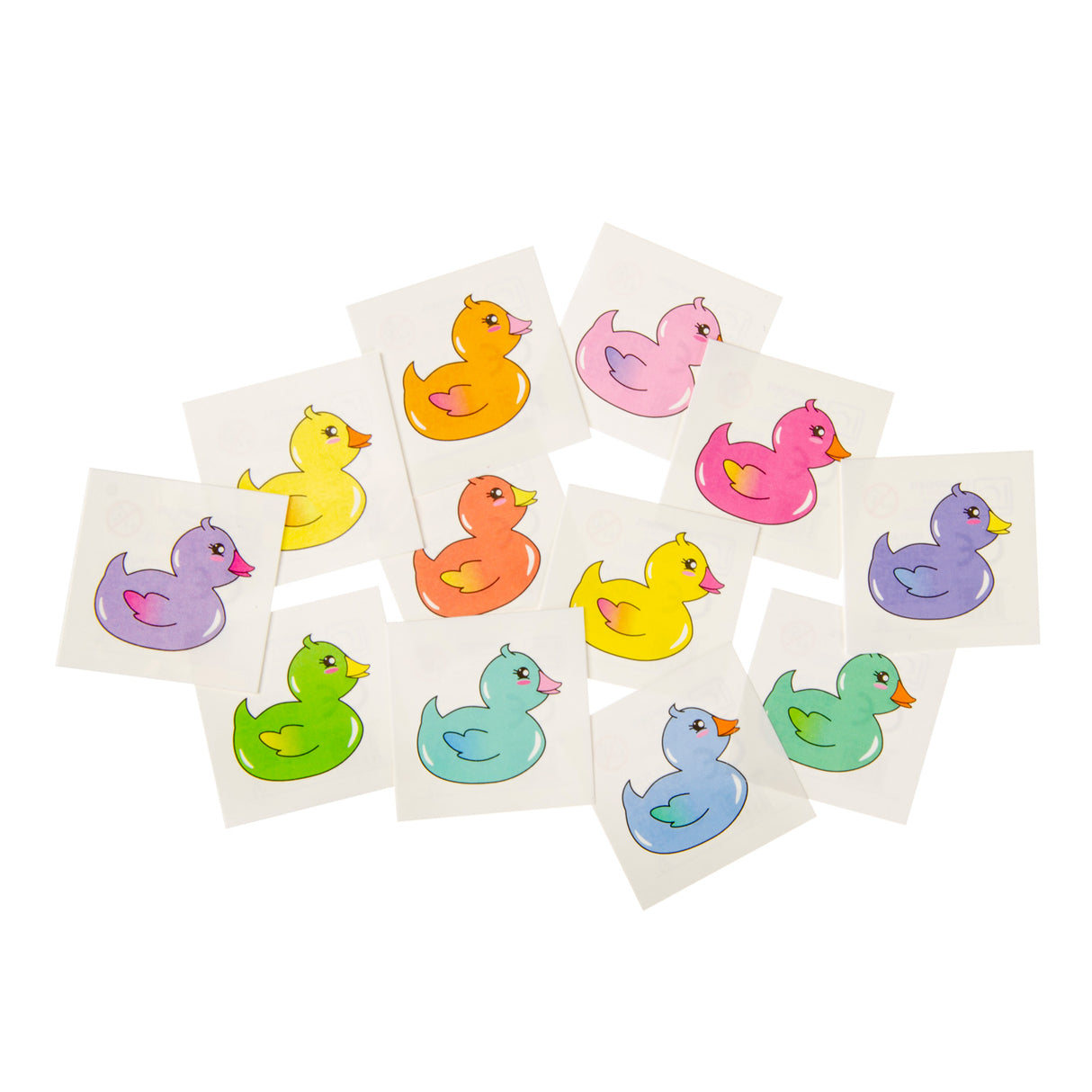 Duckiez tatoveringer ænder, 12 stk.