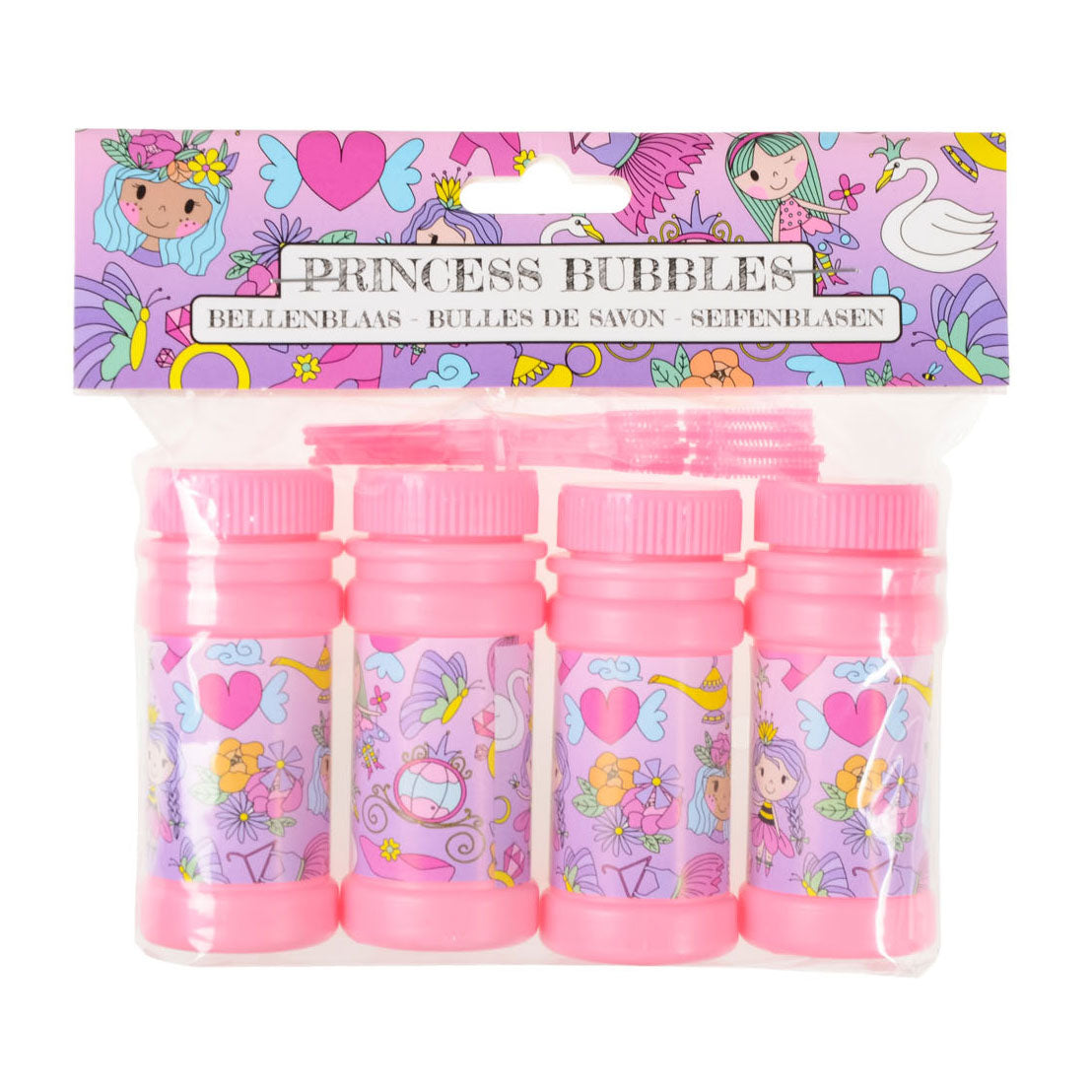 Duckiez boble blæser prinsesse, 4x50ml