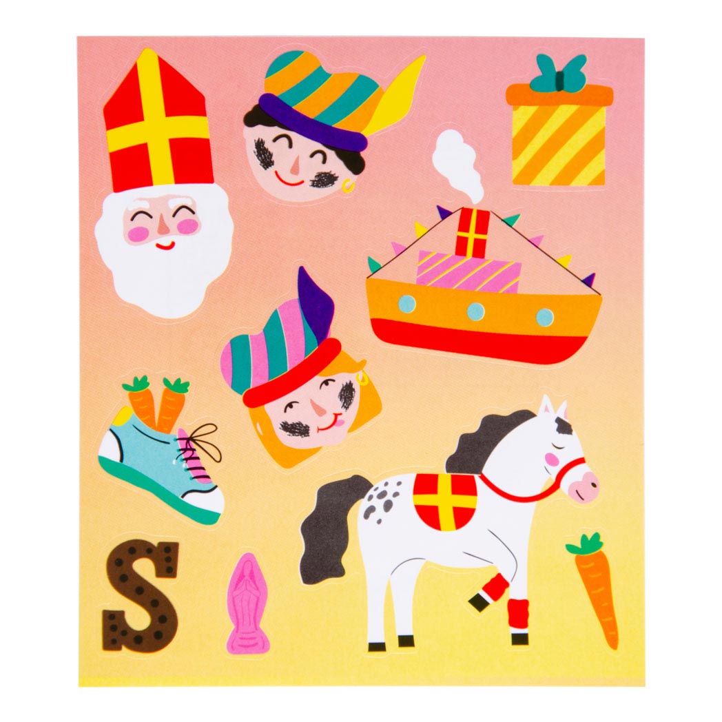 Duckiez klistermærker Sinterklaas