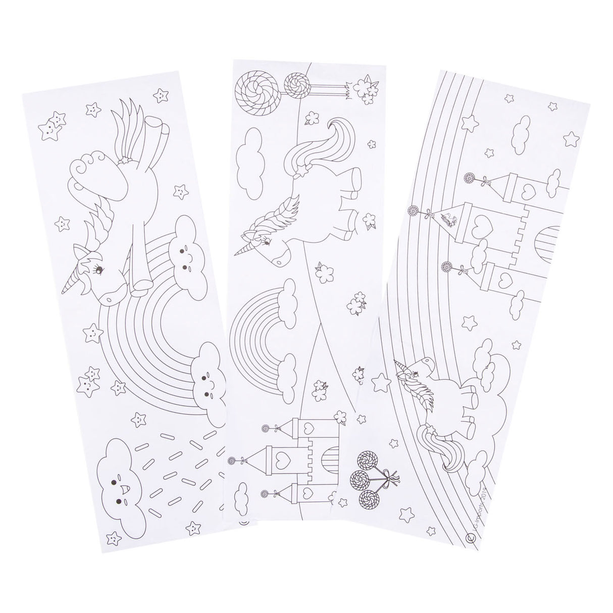 Duckiez farve din egen kop enhjørning 10 cm | 36 stk
