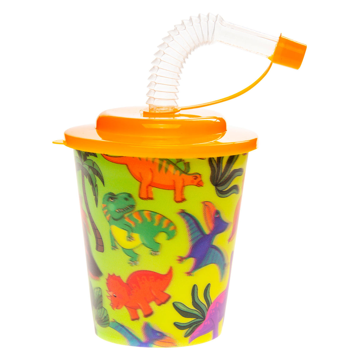 Duckiez Cup med låg og strådinosaur, 12 ..