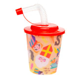 Duckiez kop med låg og sugerør Sinterklaas, 12 stk.