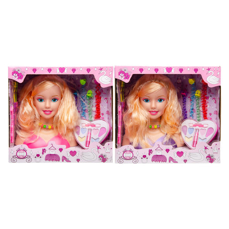 Duckiez makeup pop blondt hår