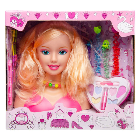 Duckiez makeup pop blondt hår