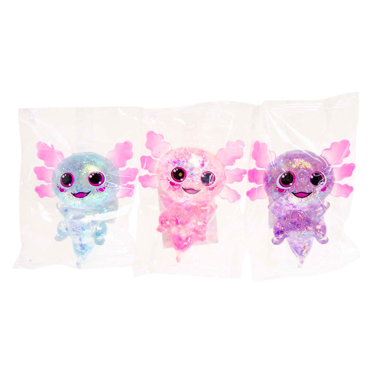 Duckiez squeeze animal axolotl gennemsigtig