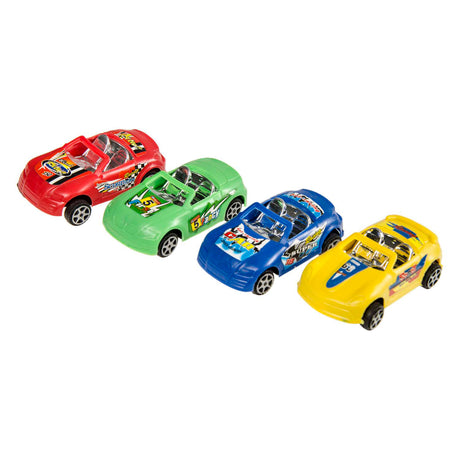 Duckiez pull back mini bil farve