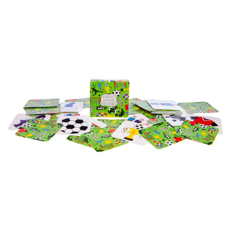 Duckiez mini memo spil fodbold, 28 kort