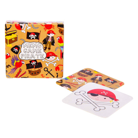 Duckiez mini memo spil pirat, 28 kort