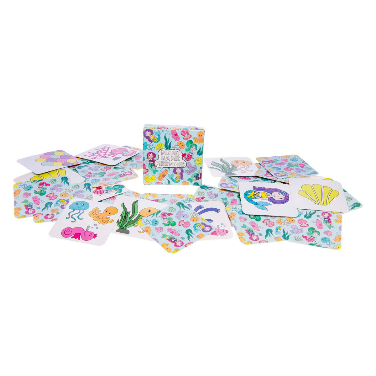 Duckiez mini memo spil havfrue, 28 kort