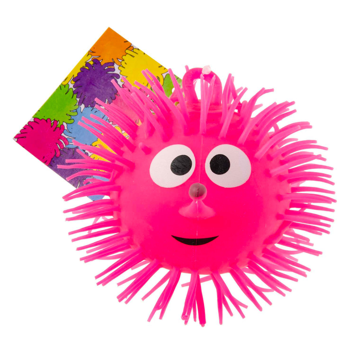 Duckiez puffer ball smiley ansigt, 13 cm