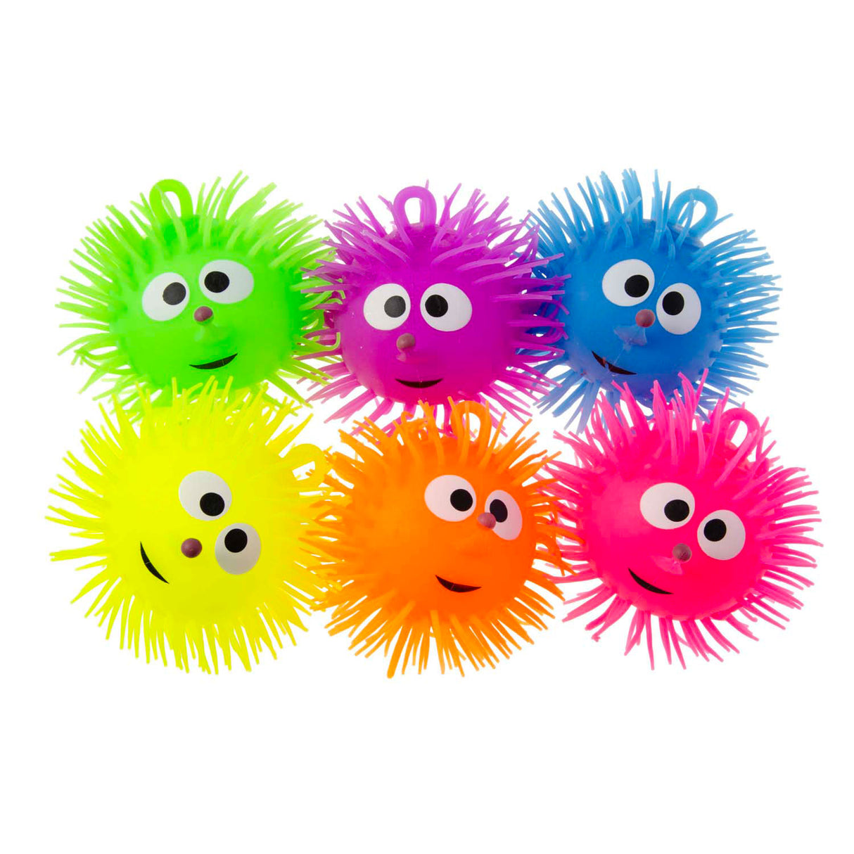 Duckiez puffer ball smiley ansigt, 13 cm