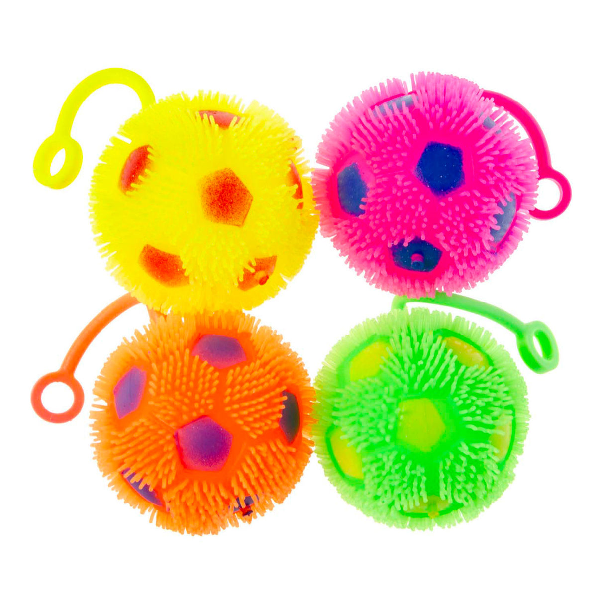 Duckiez puffer ball fodbold, 6,5 cm