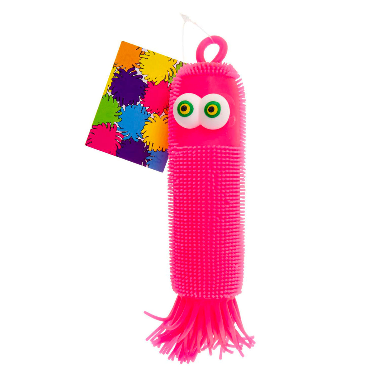 Duckiez puffer ball blæksprutte med øjne, 22cm