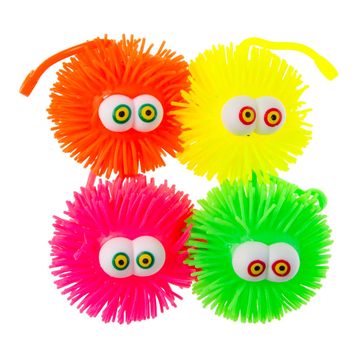 Duckiez pufferbold med øjne, 10 cm
