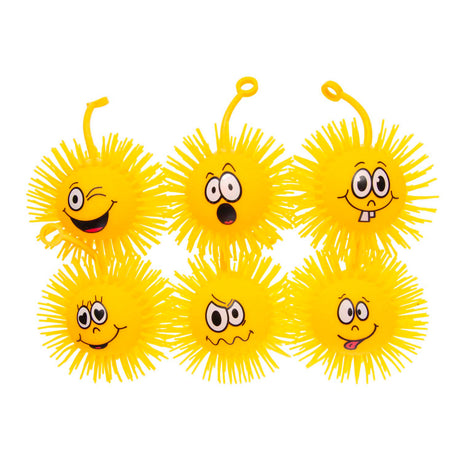 Duckiez puffer ball smiley ansigt, 10 cm