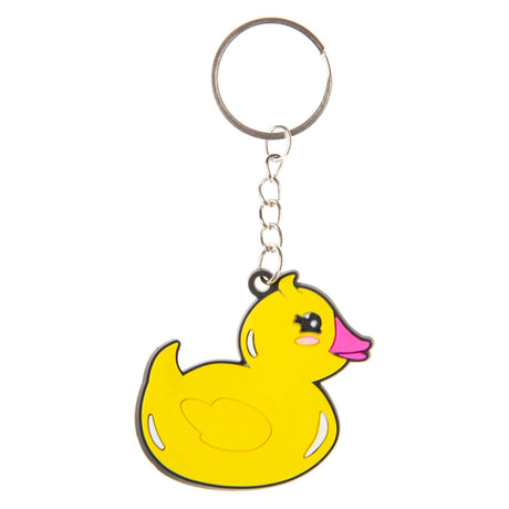 Duckiez sleutelhanger kleurrijke eendjes