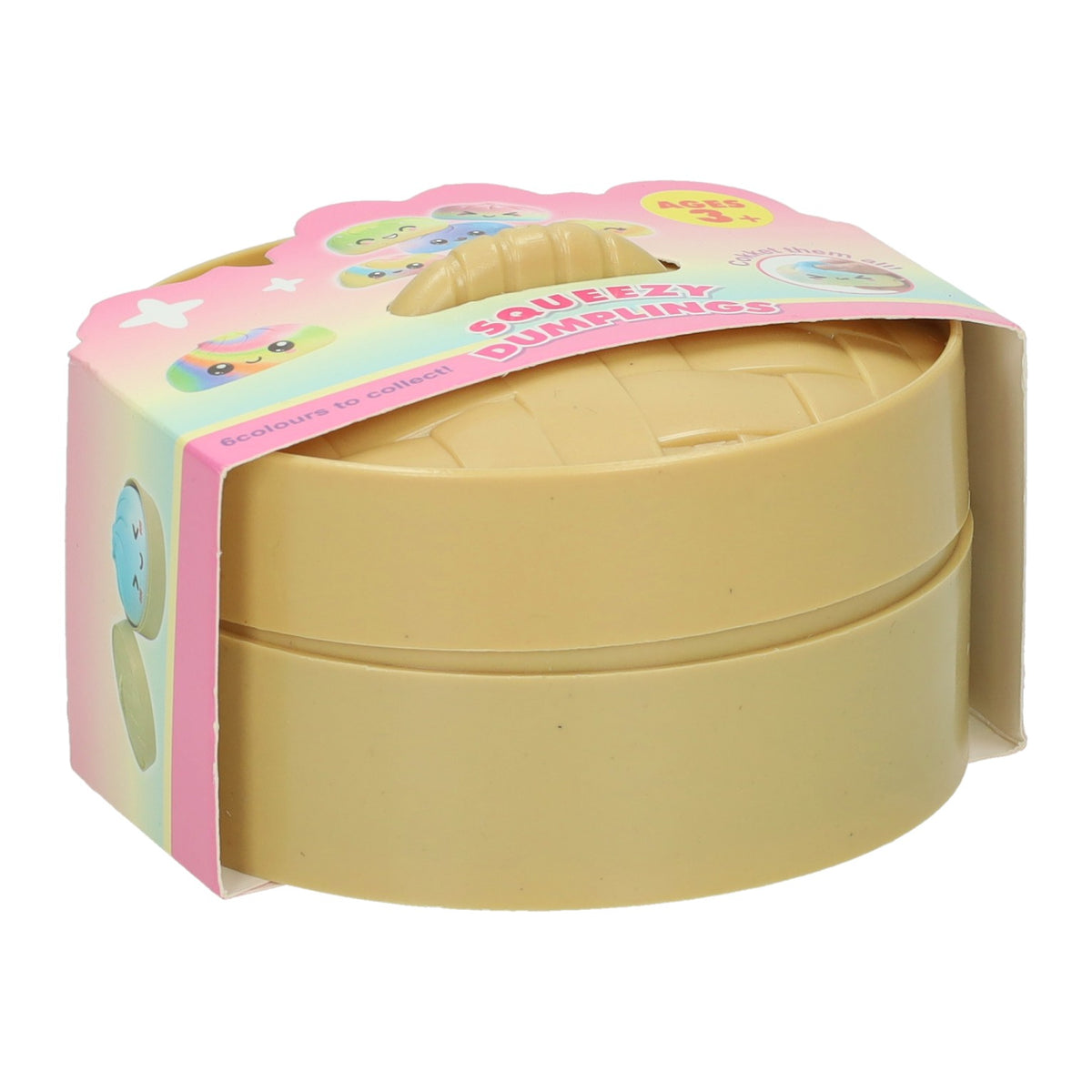 Duckiez rainbow dumpling in stoombox