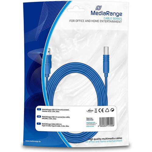 Kabel mediarange mrcs150 blå