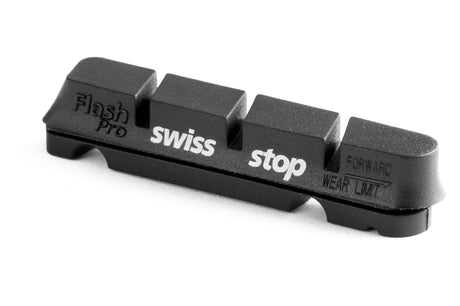 Shimano swissstop bremseklods fælgbremse sram flash pro alu sort (4)