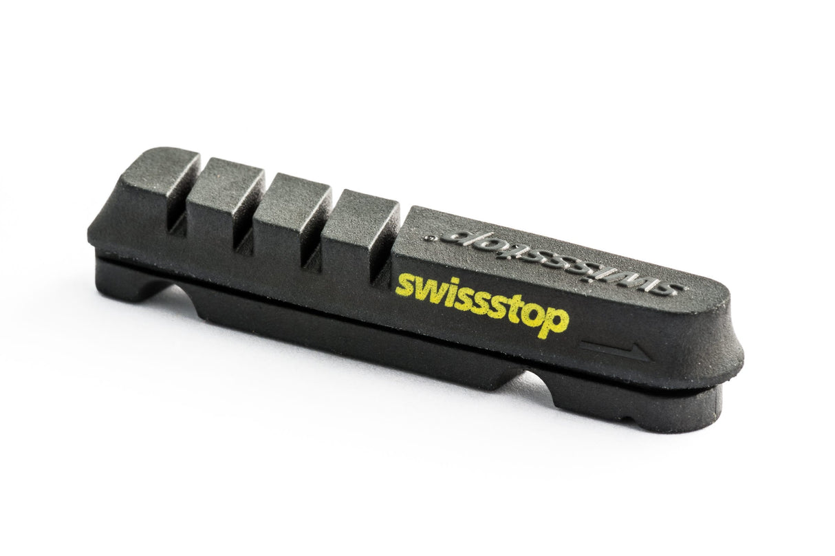 Shimano swissstop bremseklods fælgbremse sram flash evo black prince kulsort (4)