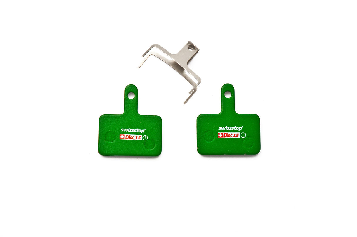 Shimano swissstop bremseklods skivebremseskive 15 organisk deore quad skivebremse tektro au