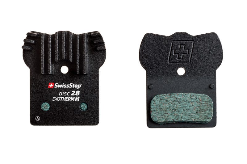 Shimano swissstop bremseklods skivebremseskive 28 eksoterm2