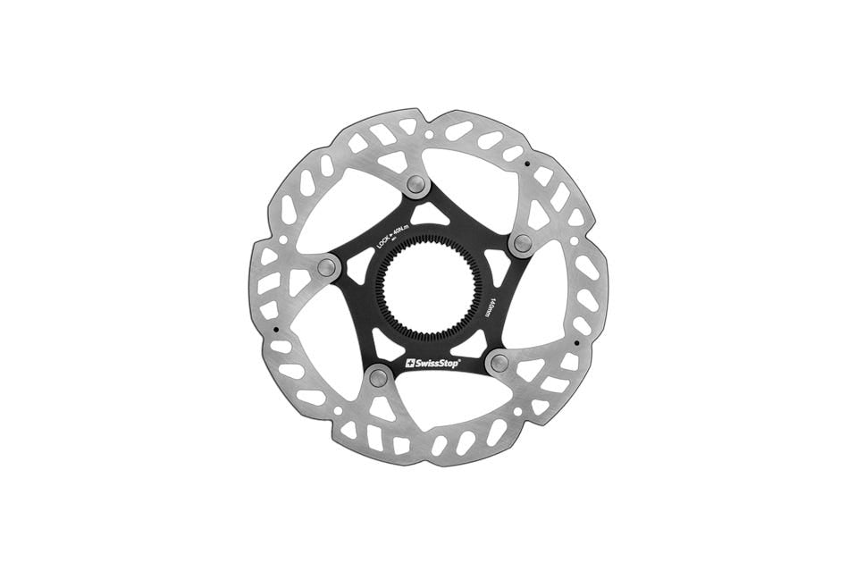 Swissstop bremseskive centerlock katalysator skive rotor