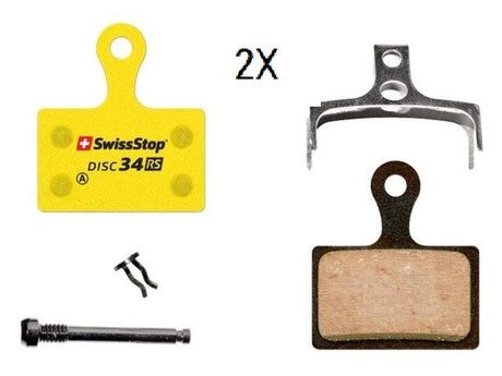 Swissstop 34 rs shimano trp tektro rever pair fair skivebremseklodser