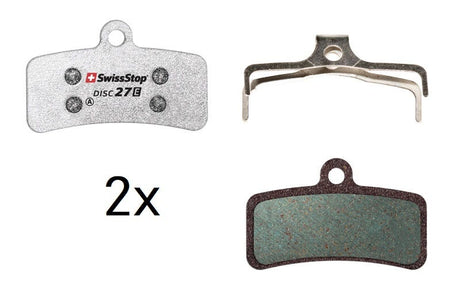 Swissstop 34 e shimano trp tektro rever pair fair e-bike skive bremseklodser