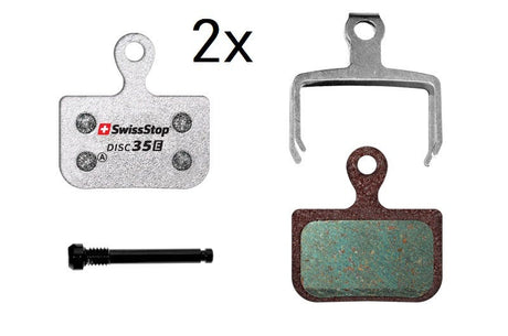 Swissstop 27 e shimano trp tektro par fair e-bike skive bremseklodser