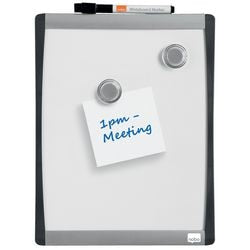 Nobo magnetisch whiteboard - 21,5 x 28 cm - inclusief marker, magneten en foamtape - wit