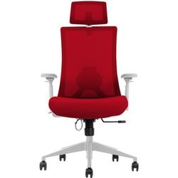 Bureaustoel euroseats rood 520 mm 110 kg