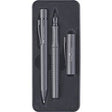 Kuglepen og fyldepen Faber-Castell grip gaveæske sort