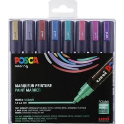 Malertusch posca pc-5m 8er farve sortiment 8 stk