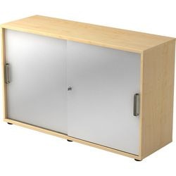 Bach skydedørsskab hammerer v1752s 3 s sg brun 1200 mm x 400 mm x 748 mm