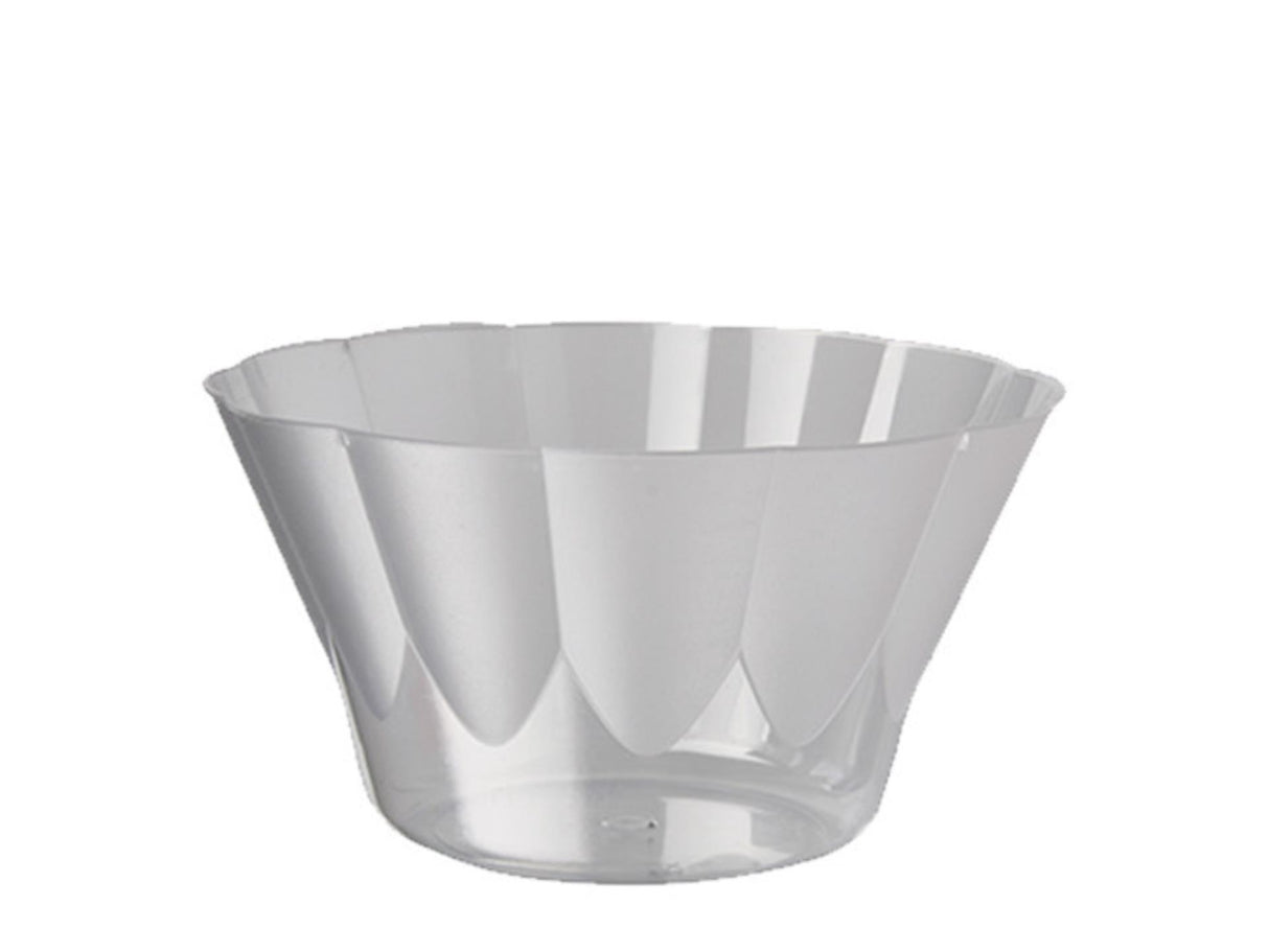 Papstar dessertskåle, PS runde 400 ml ã˜ 12 cm â· 7 cm krystalklare 20 stk.