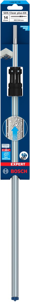 Bosch expert sds clean plus-8x borehammer 14 x 400 x 550